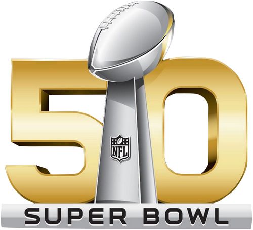 Stitched 2016 NFL Super Bowl 50 Jersey Patch - Click Image to Close